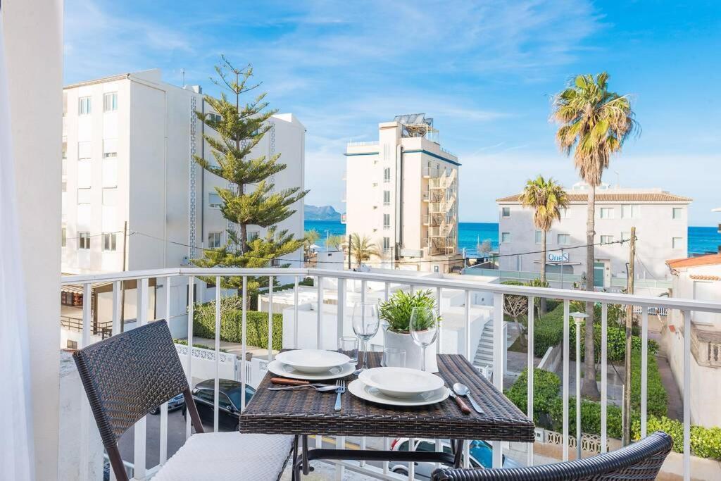 Cozy Apartment With Sea Views,Can Picafort 캔 피카폴트 외부 사진